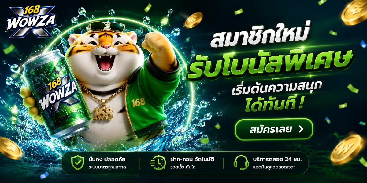 168WOWZAX ทางเข้าเว็บตรง บาคาร่า สล็อต ฝากถอนออโต้
